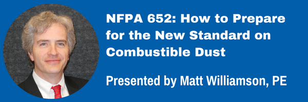 Webinar: How To Prepare For The New Standard On Combustible Dust