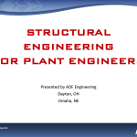 STRUCTURAL ENGINEERING FOR PLANT ENGINEERS