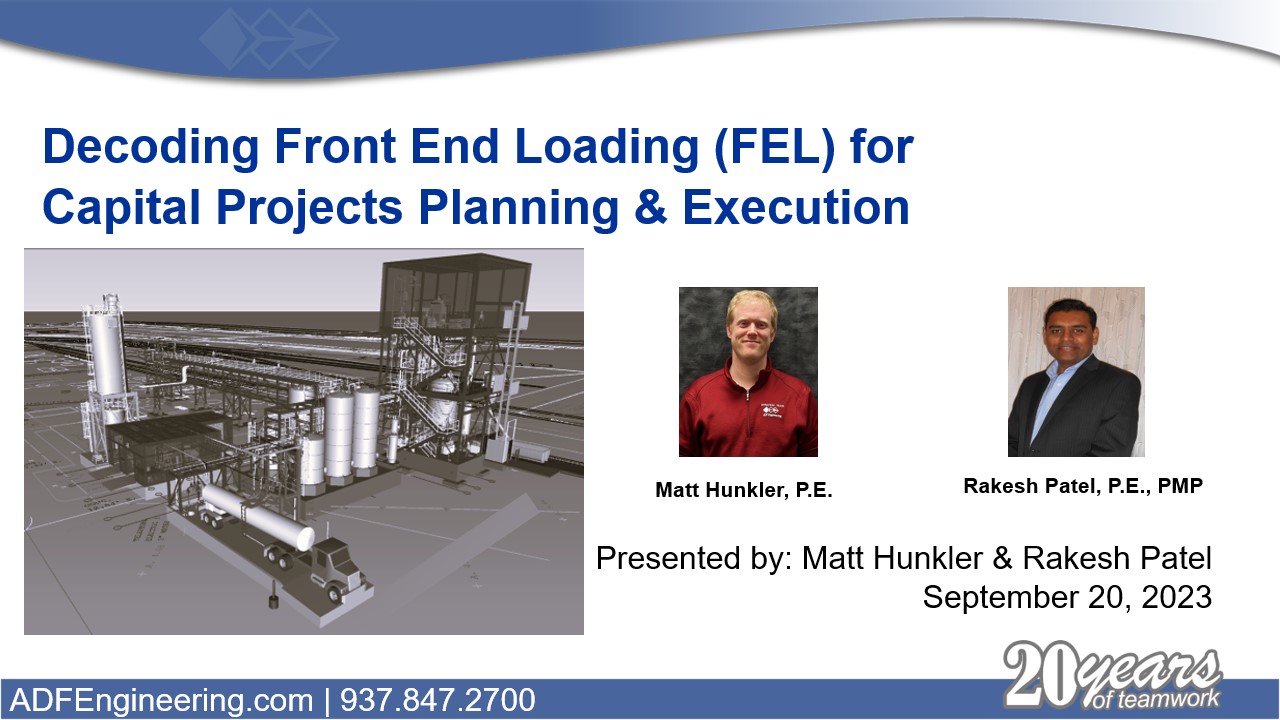 Webinar: Decoding Front End Loading (FEL) For Capital Projects Planning & Execution