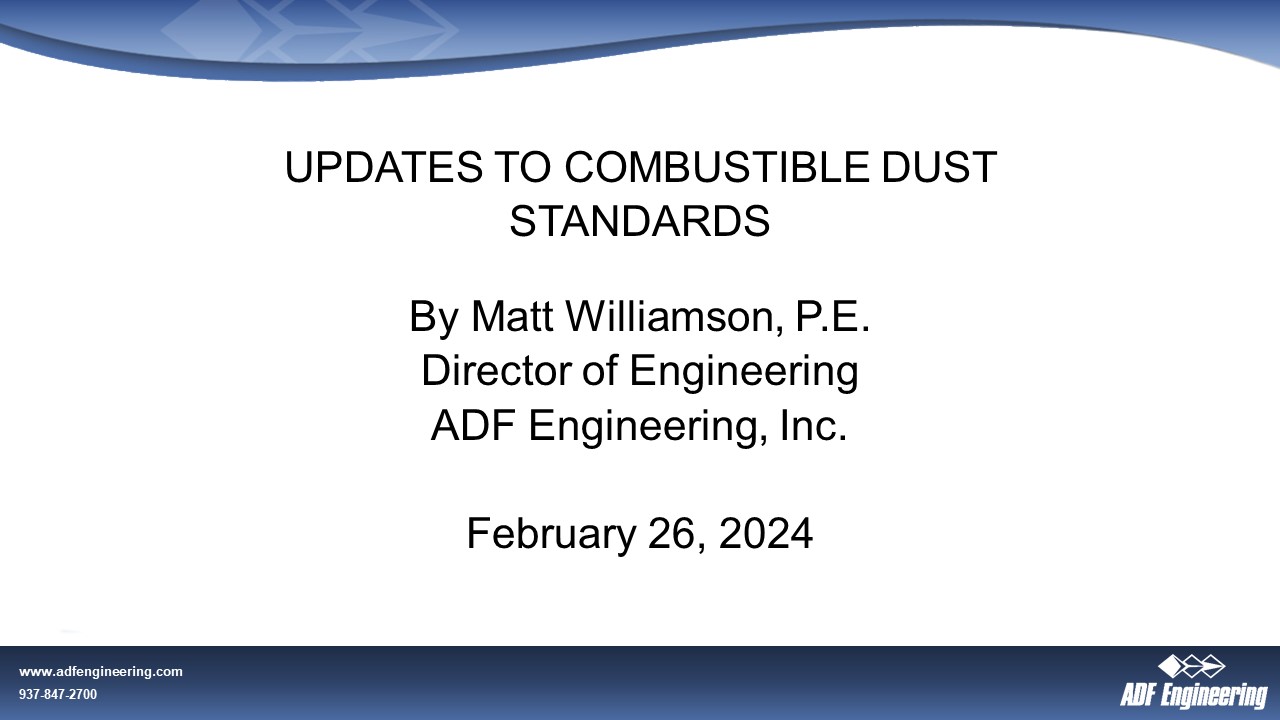 Webinar: Upcoming Change: NFPA 652 Is Being Replaced